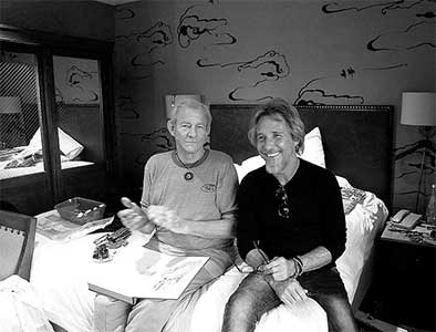 Anthony Russell and Peter Beard